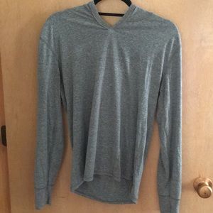 Long sleeve hooded tee